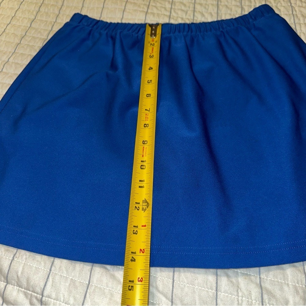 Nike Dri Fit Golf Skort Small 4-6 Blue - Picture 4 of 8